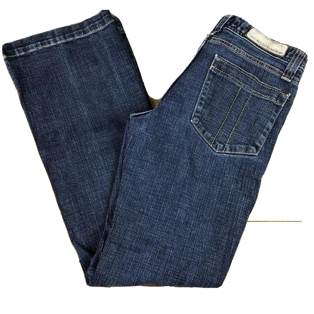 Tommy Hilfiger Cambridge Flare Jeans‎ Size 4 (29x32) Dark Wash Stretch Mid Rise